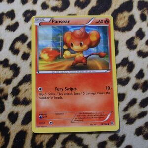 Pansear 23/162 Pokemon Card